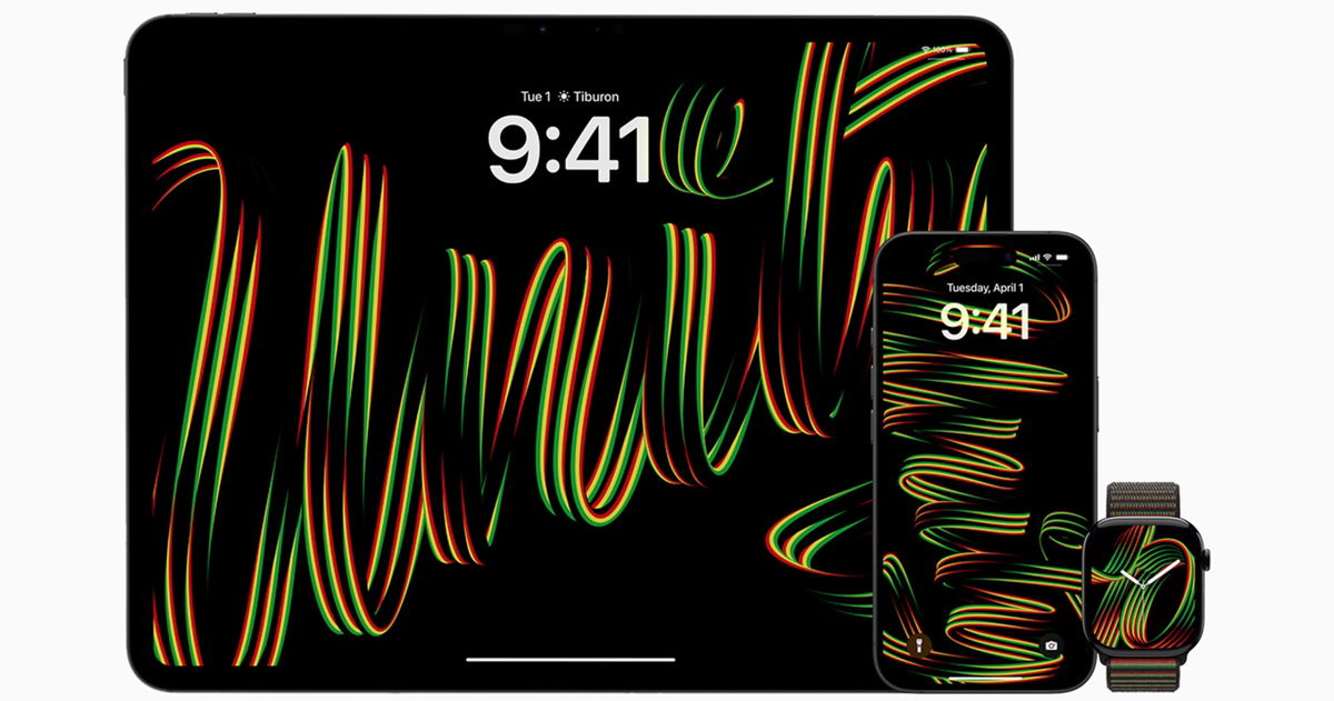 Apple lanza su colección Black Unity de 2025: esferas, correas y nuevos fondos de pantalla