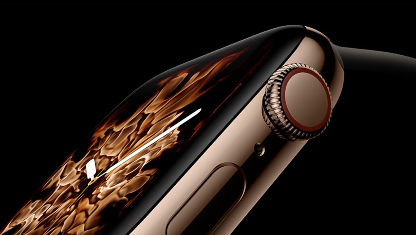 Imagen promocional del Apple Watch Series 4