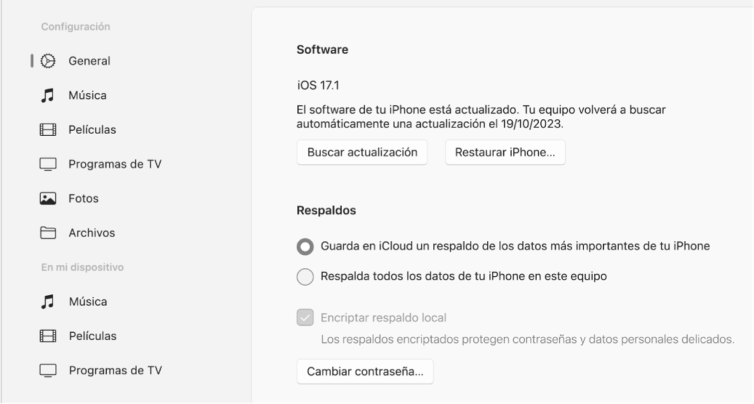 Dispositivos de Apple