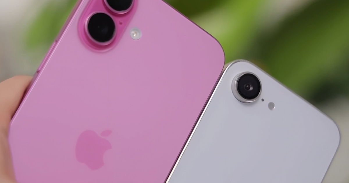 Comparan el iPhone SE 4 con el iPhone 16. No hay tantas diferencias de diseño