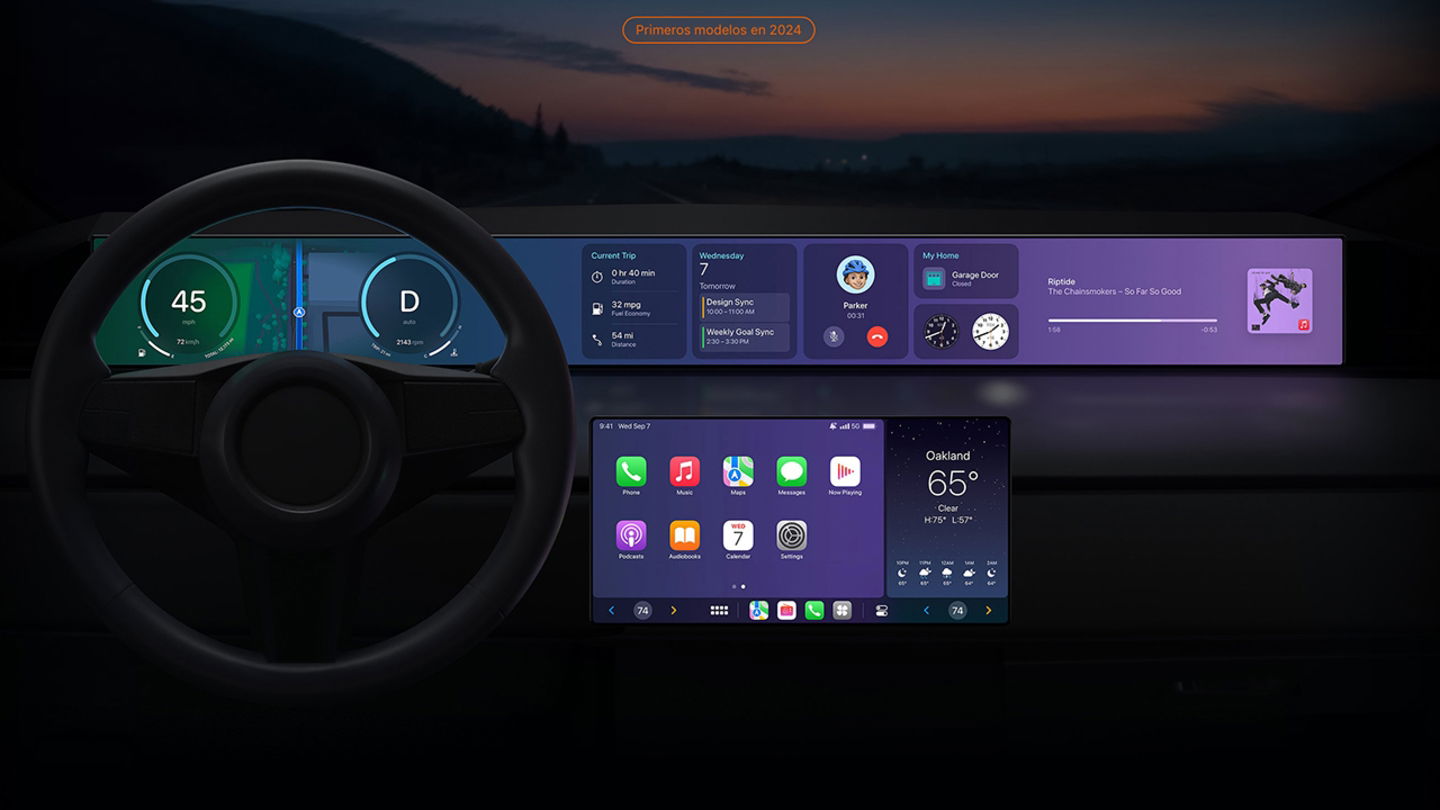 Nuevo CarPlay en la web de Apple