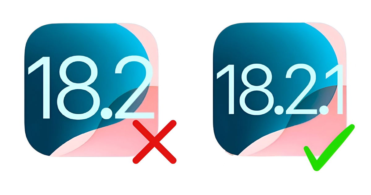 Ya no hay vuelta atrás: Apple deja de firmar iOS 18.2