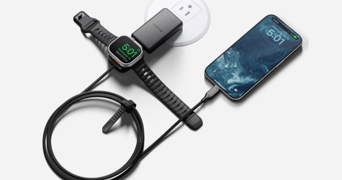 ¿Genialidad? Este cable USB-C carga el iPhone y el Apple Watch a la vez