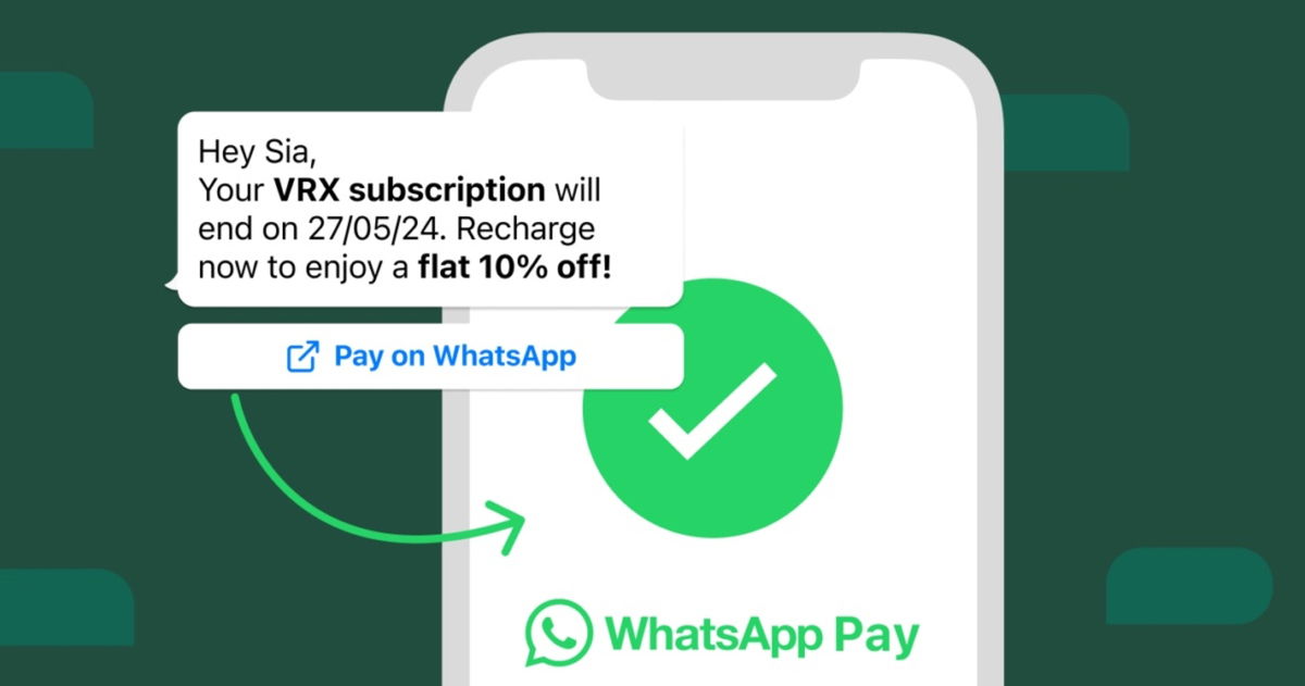 WhatsApp quiere que puedas pagar desde la propia app