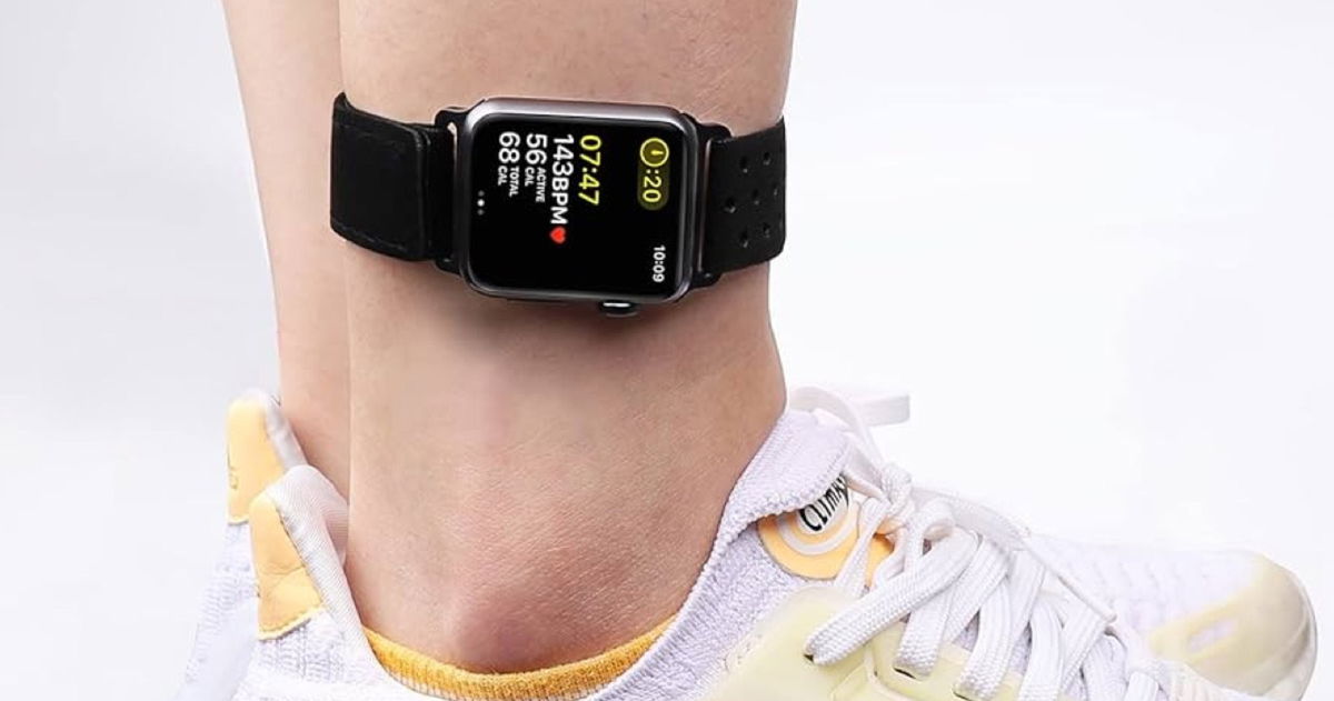 ¿Llevar tu Apple Watch en el tobillo? Es la nueva moda. Estas son sus ventajas