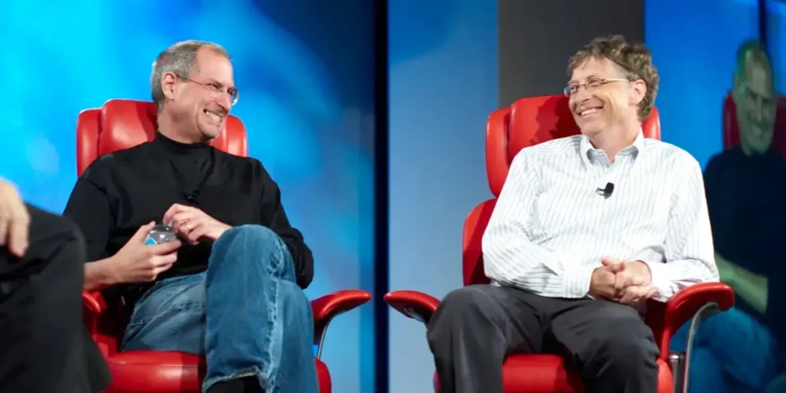 Steve Jobs y Bill Gates