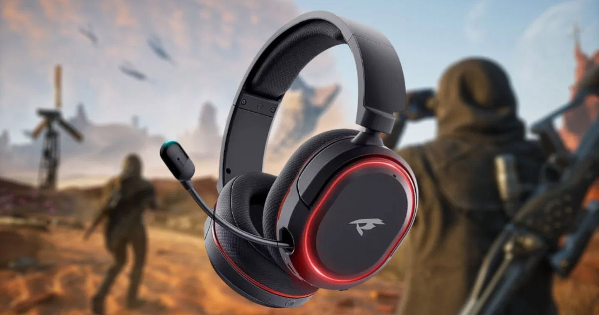 Hasta 100 horas de autonomía y cancelación de ruido en estos cascos gaming que ahora cuestan menos de 47 euros