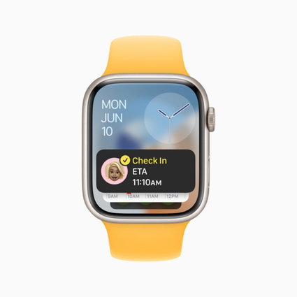 An interesting function to warn that you have reached a destination in Watchos
