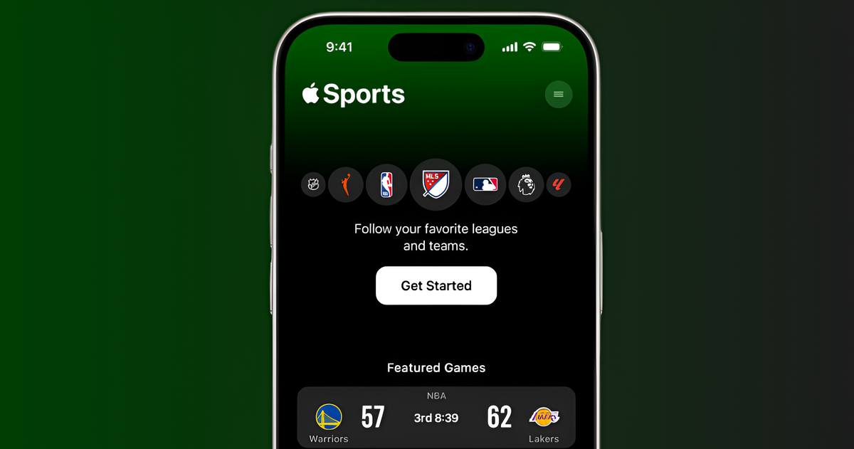 La app Apple Sports recibe una nueva actualización, ¿cuándo la veremos en España y otros países?