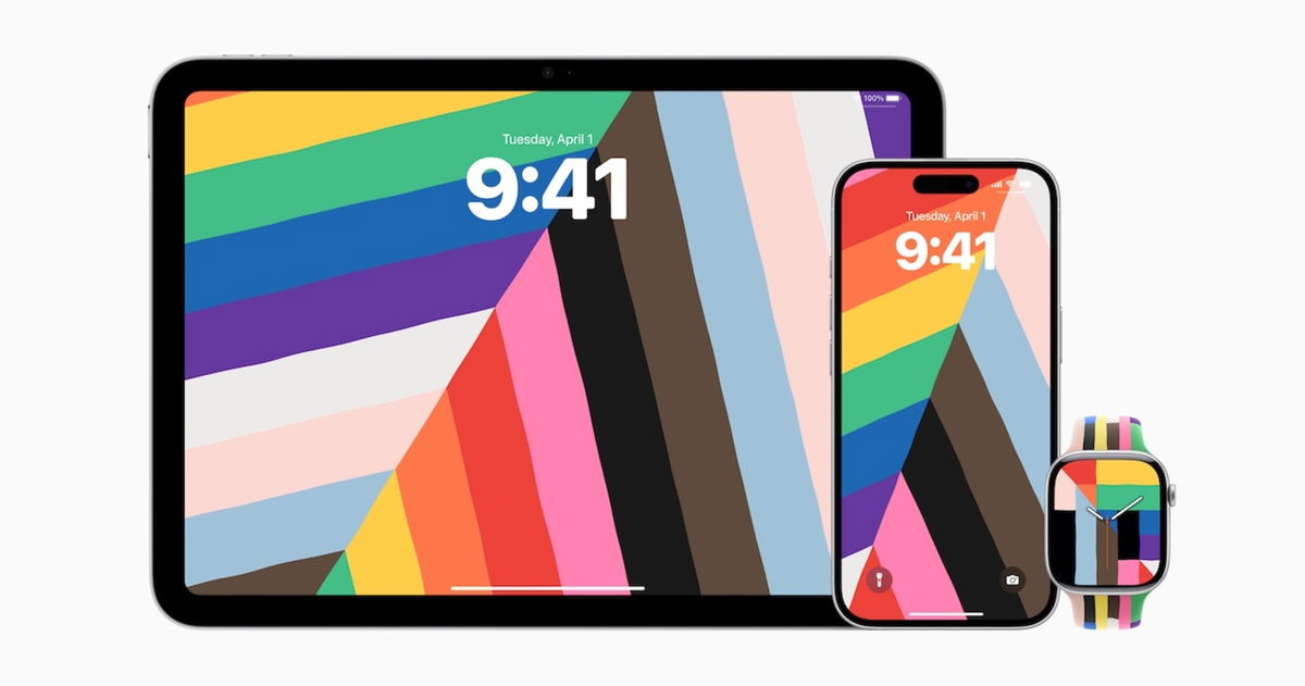Apple lanza su colección Pride 2025: un wallpaper y una nueva correa ya disponibles