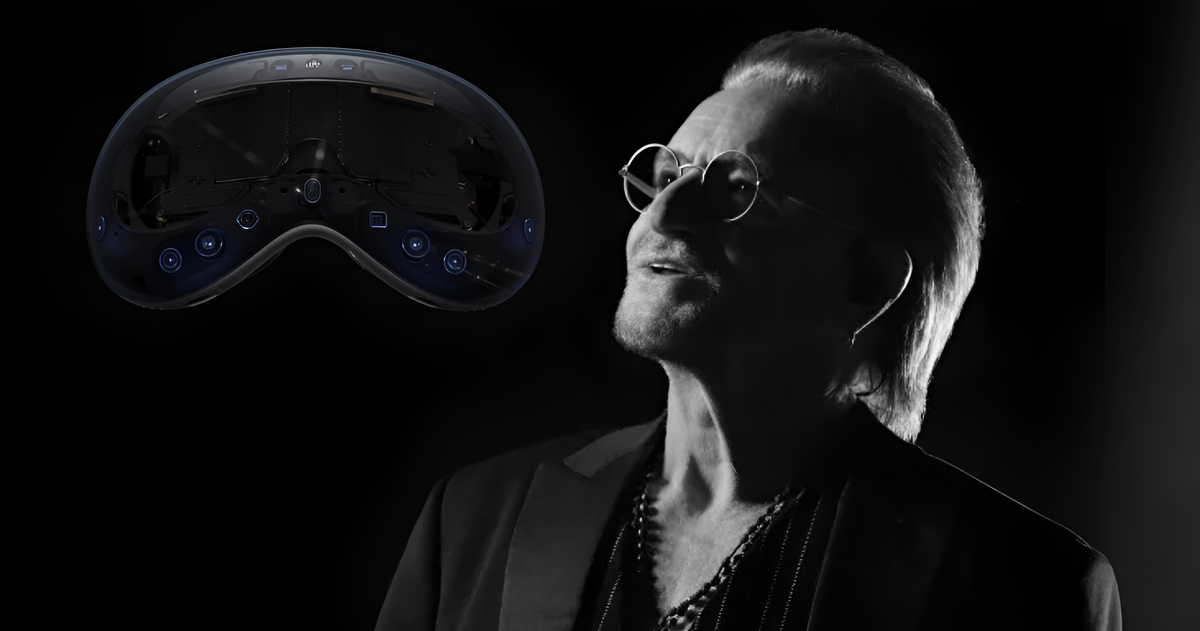 El Apple Vision barato ha sido filtrado por alguien que no esperábamos: Bono de U2