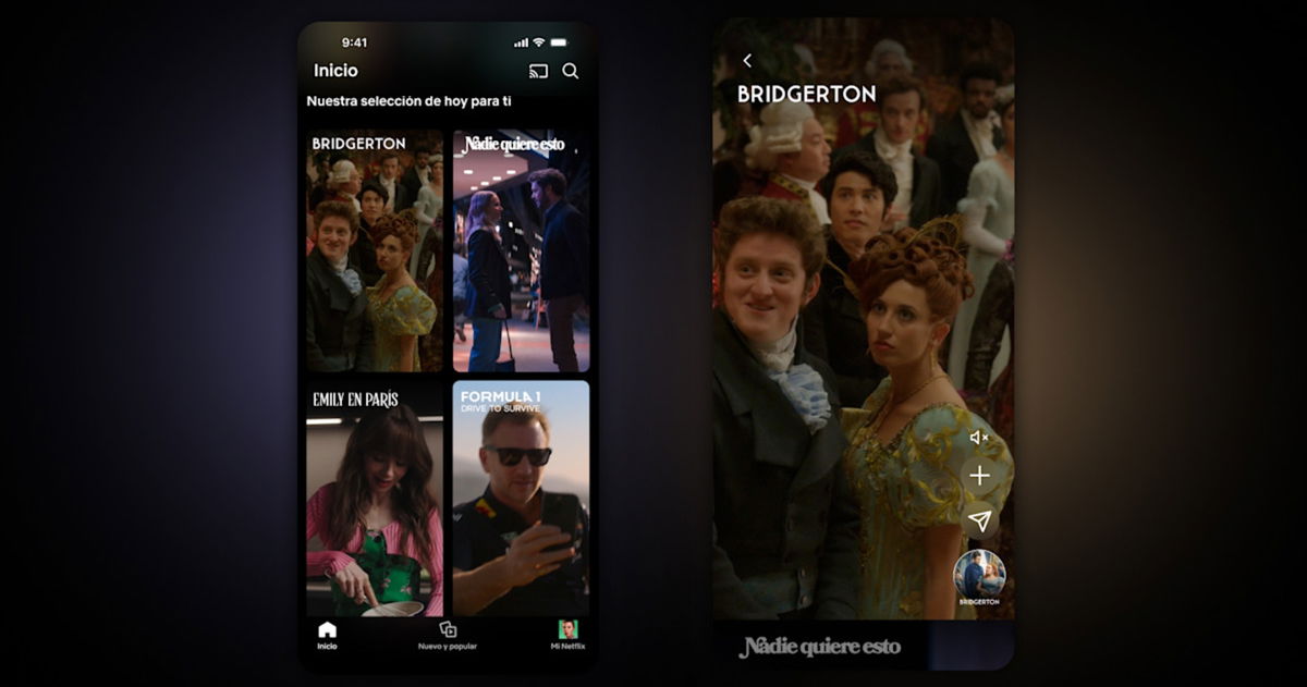 Netflix recibe una gran actualización exclusiva para iPhone con cambios al estilo TikTok