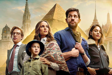 Es como Indiana Jones pero con Natalie Portman y John Krasinski y se acaba de estrenar en streaming