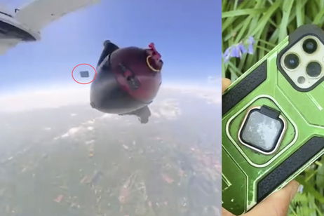 Un iPhone se cae de un avión a 4.000 metros y su dueño quedó sorprendido cuando lo encontró Un iPhone se cae de un avión a 4.000 metros y su dueño quedó sorprendido cuando lo encontró