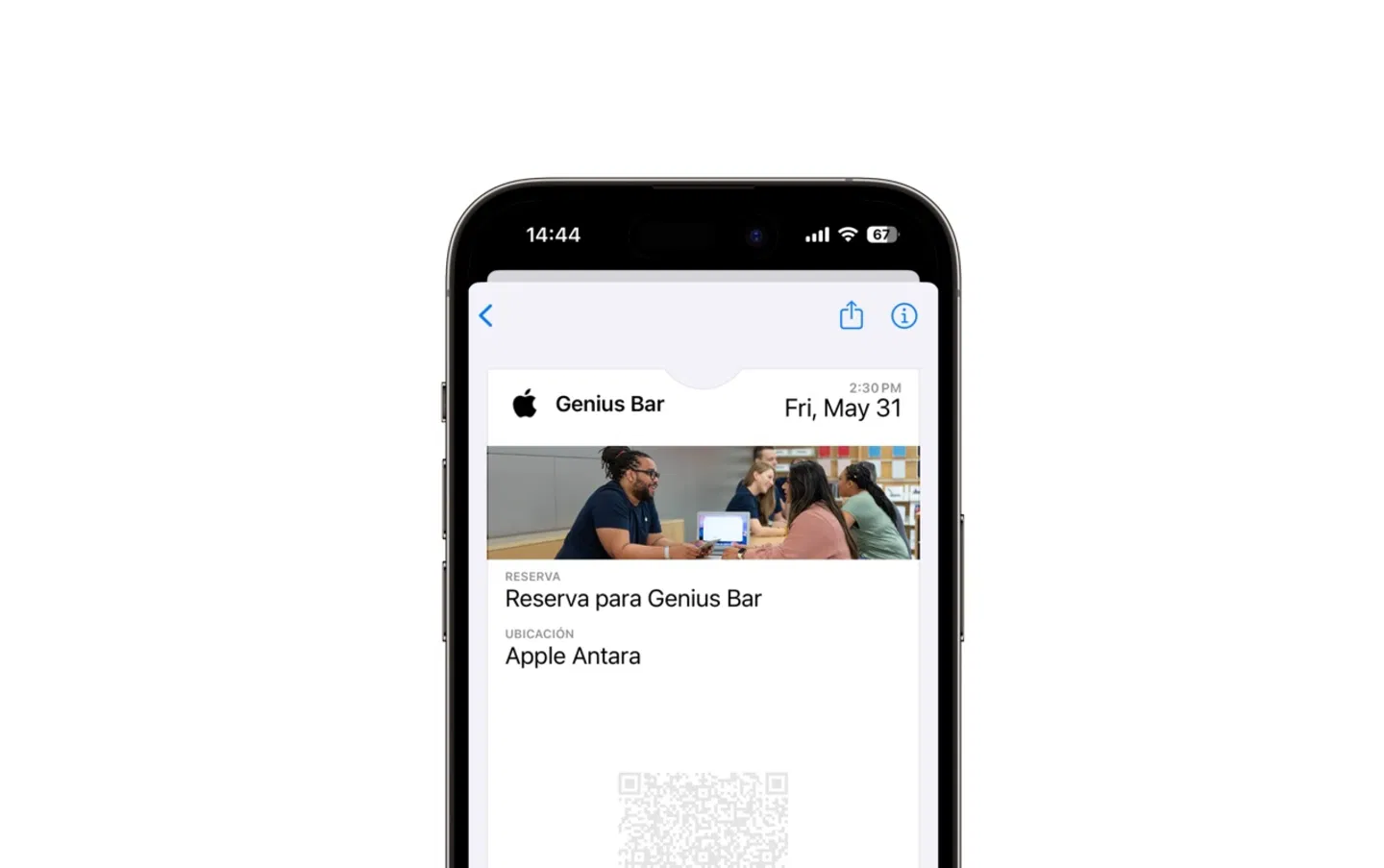 Pase de la app Cartera