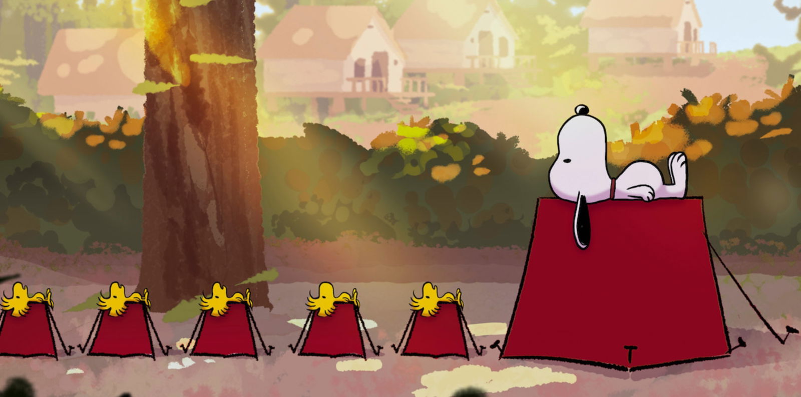 Snoopy un musical de verano, escena
