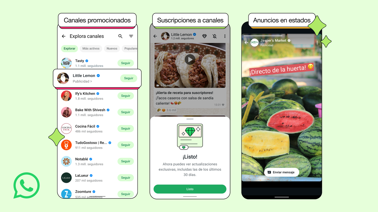Anuncios WhatsApp