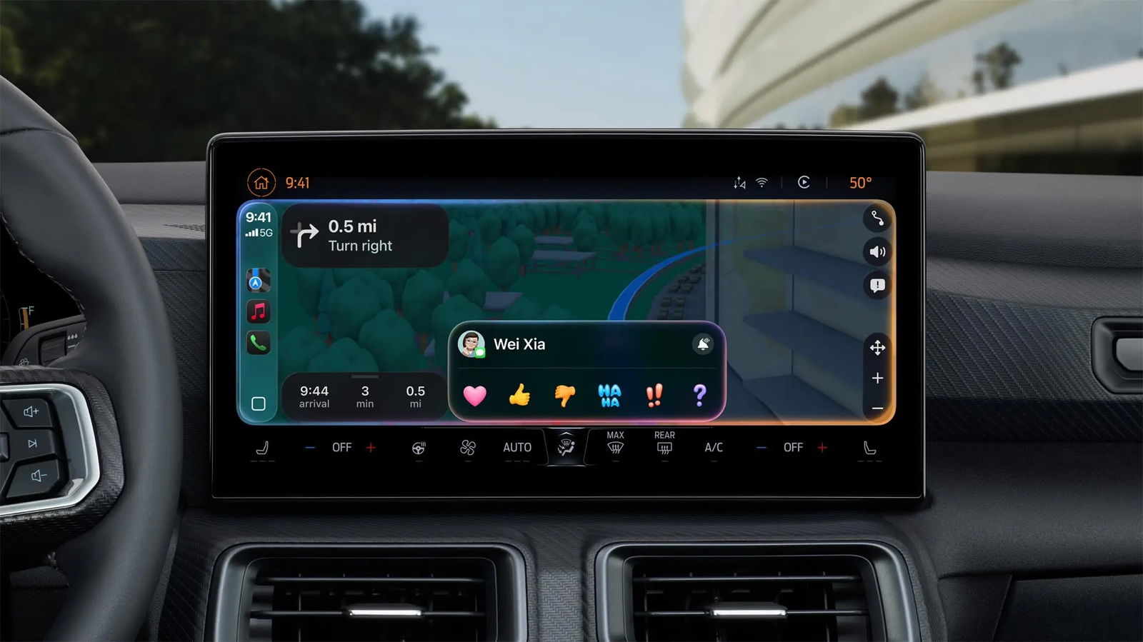 CarPlay en iOS 26
