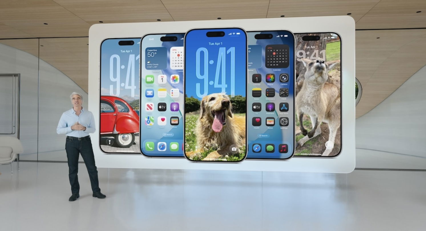 Pantallas de iOS 26