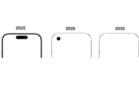 Se filtra el posible diseño del iPhone, año a año, hasta 2030