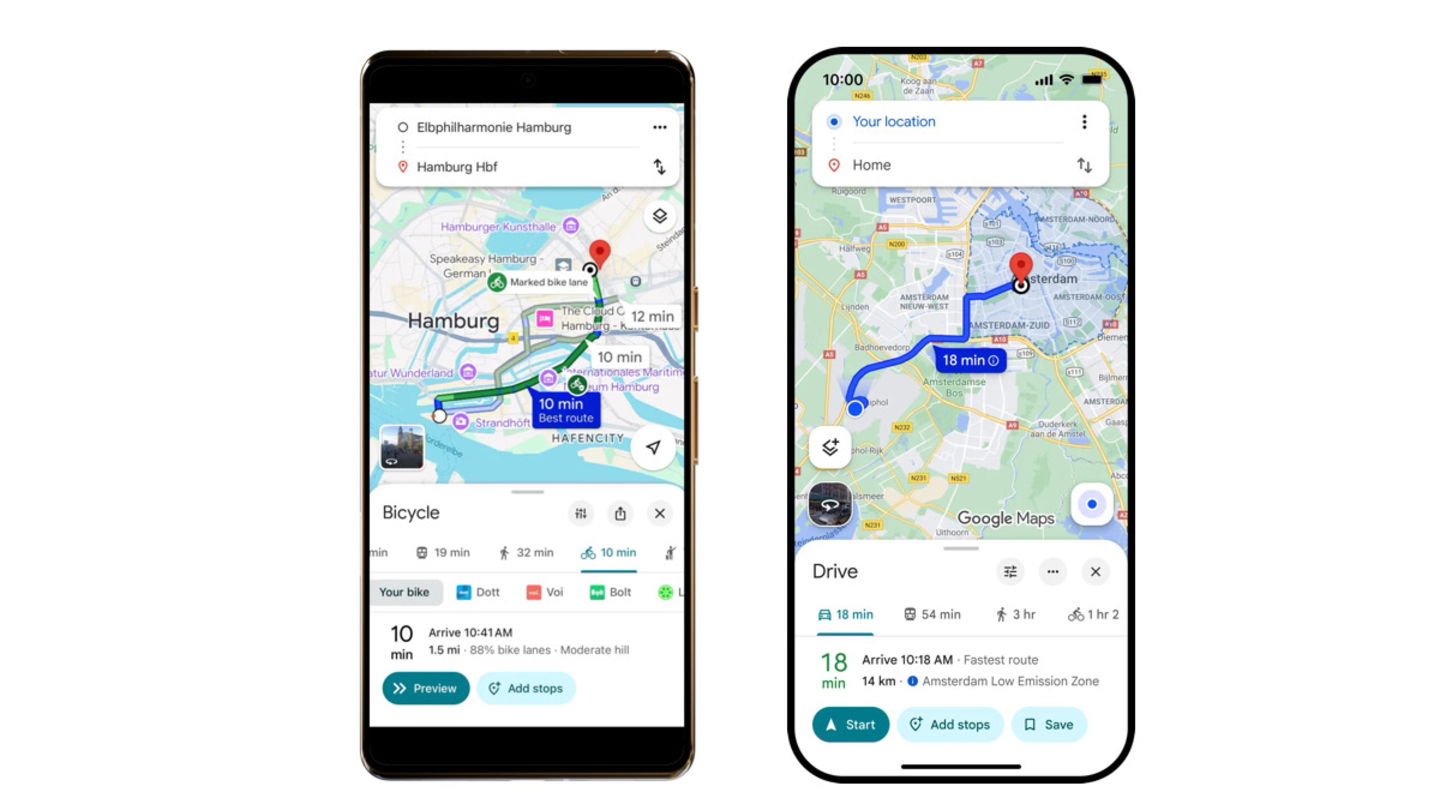 Funciones de Google Maps