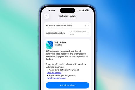 Apple lanza una actualización de iOS 26 beta 1 para el iPhone