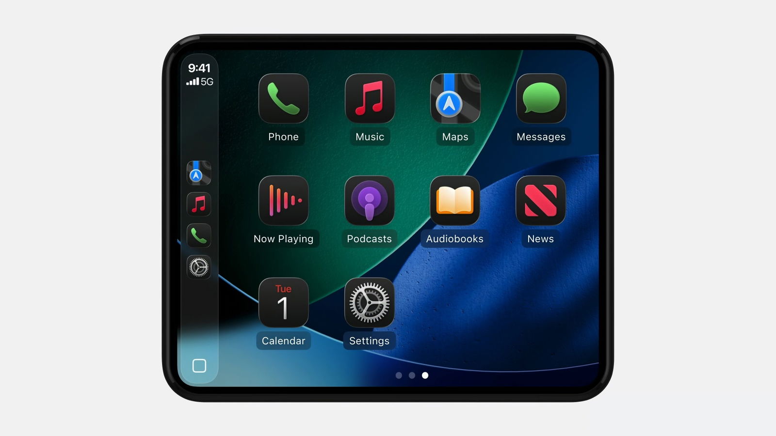 CarPlay fila adicional de apps