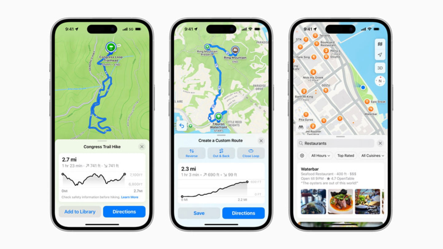 Apple Maps with Dynamic Island
