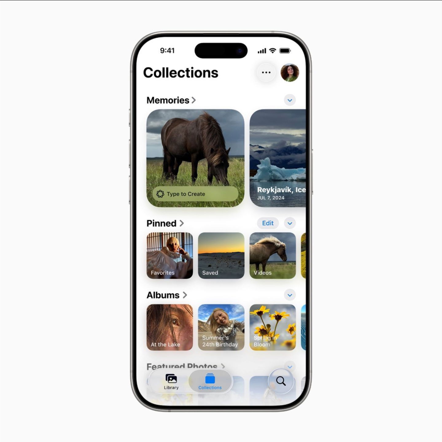 App Fotos iOS 26