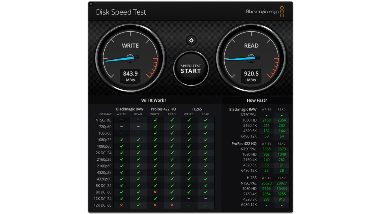 velocidad del SanDisk Creator Phone SSD
