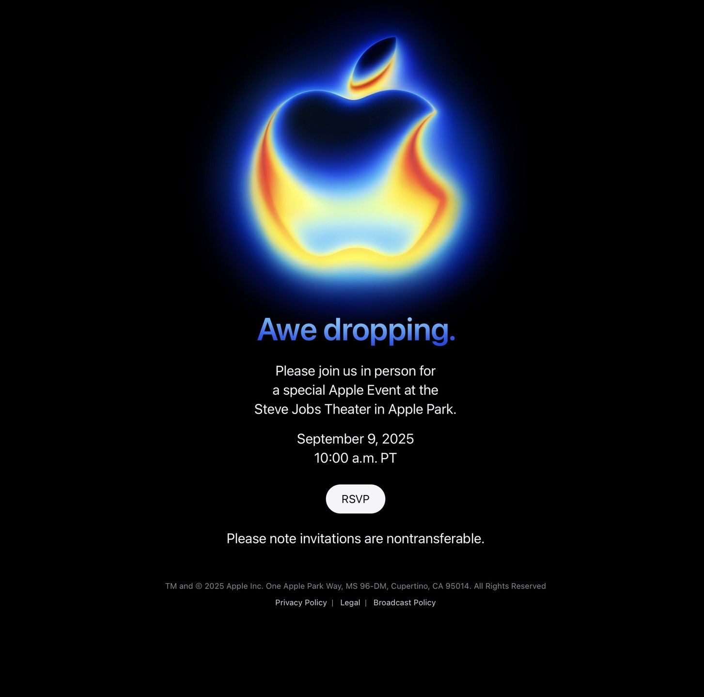 Evento especial de Apple