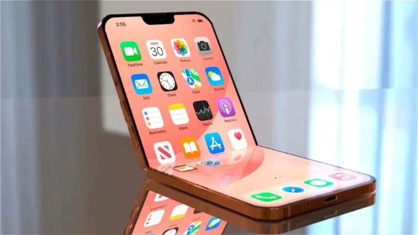 Concepto de iPhone plegable