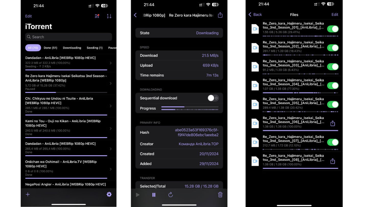 iTorrent app