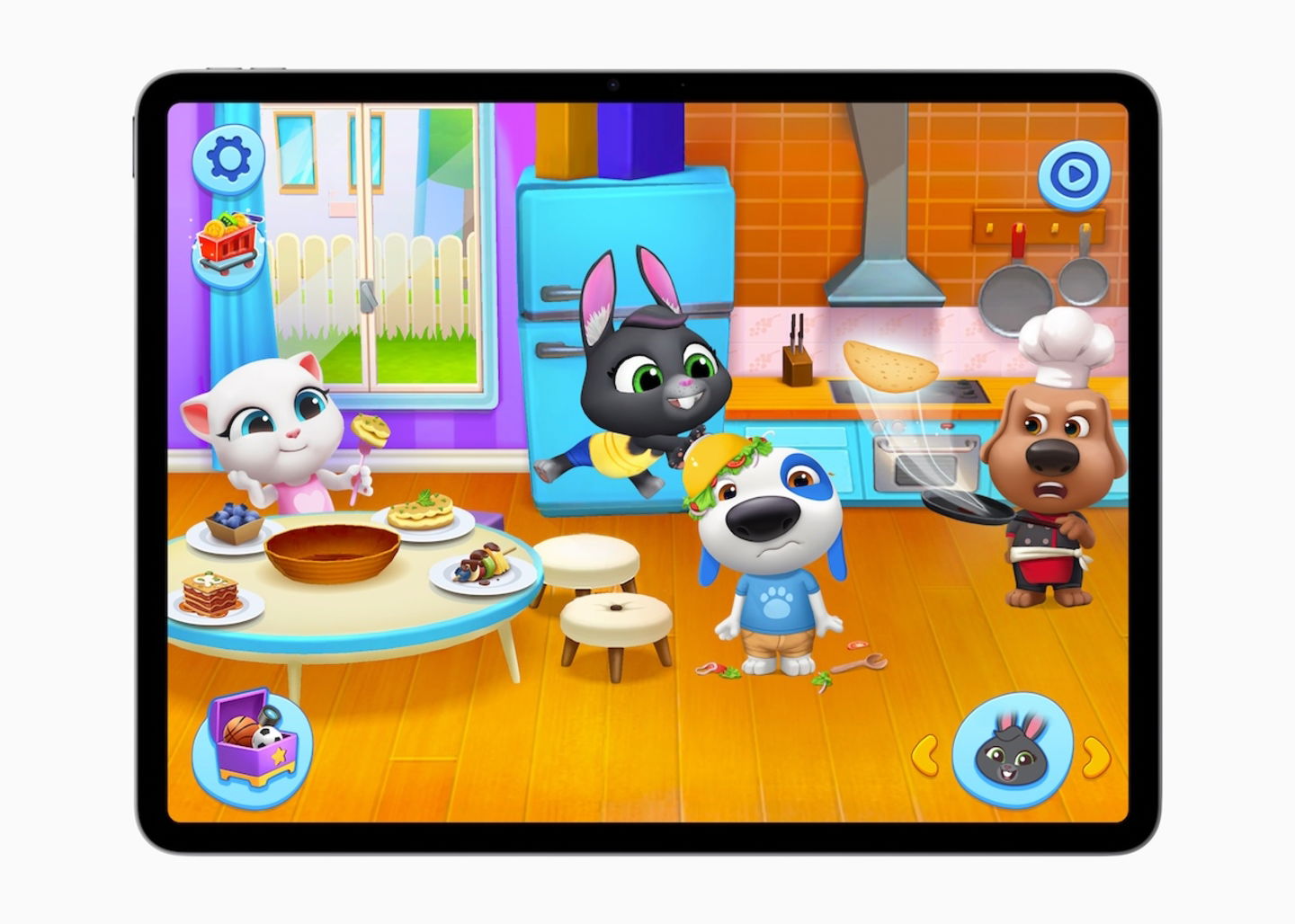 Juego de My Talking Tom en Apple Arcade