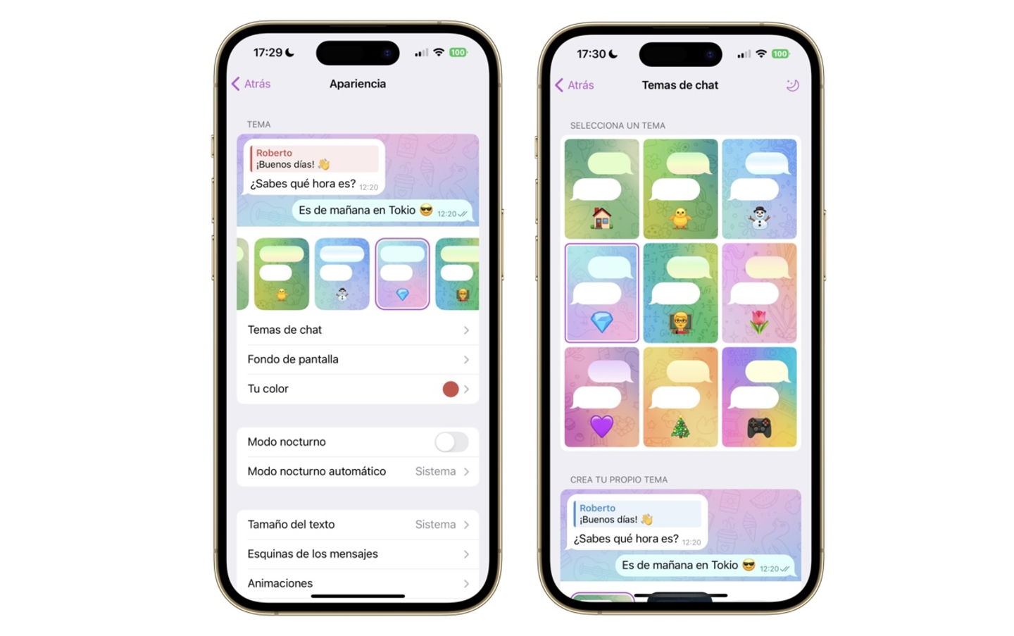 Personalizando Telegram