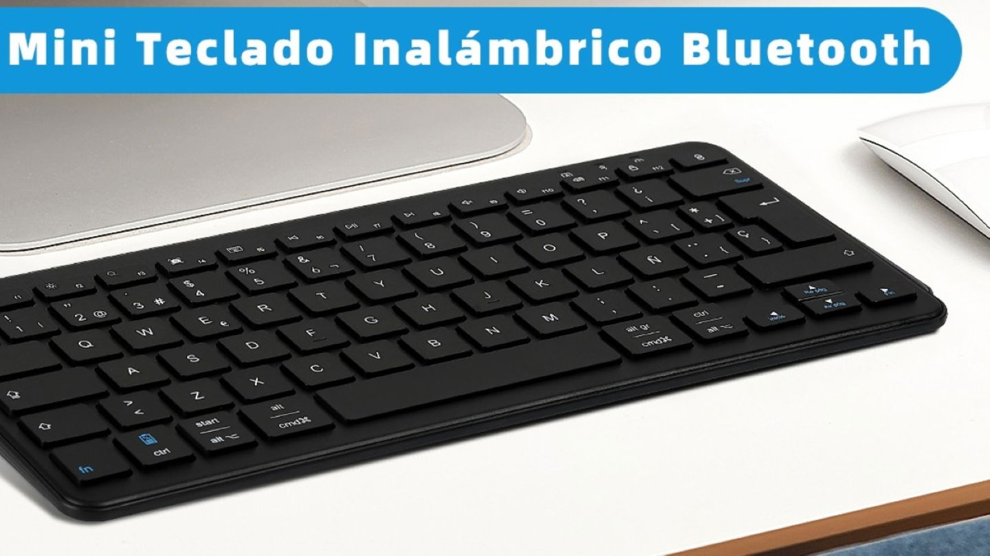 Mini teclado inalámbrico Qulose