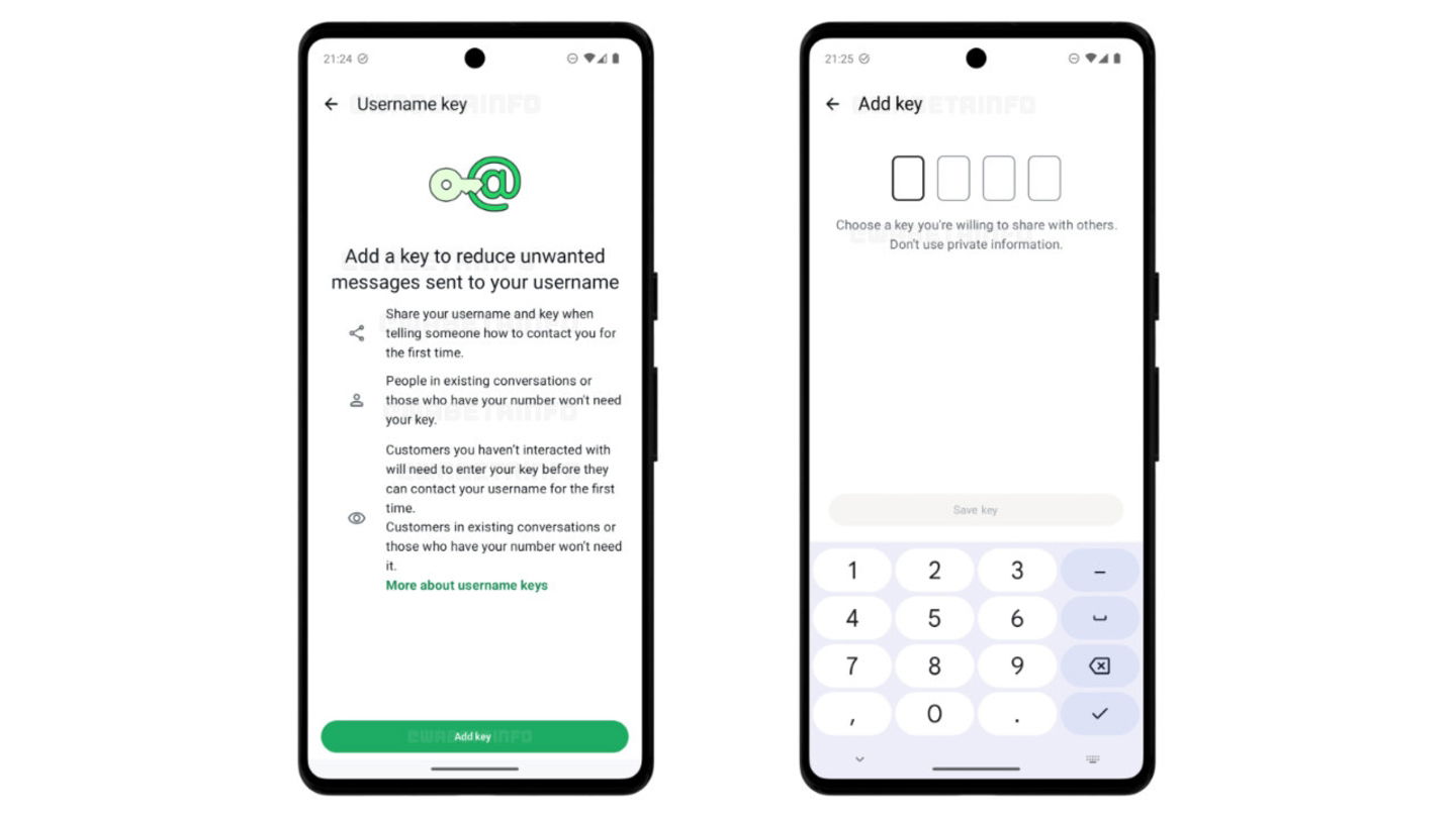 Captura Username key WhatApp