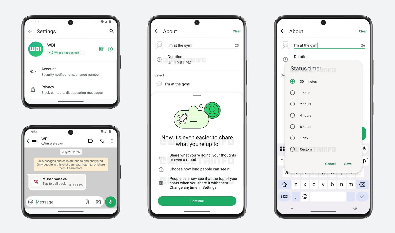 Novedades de WhatsApp Messenger