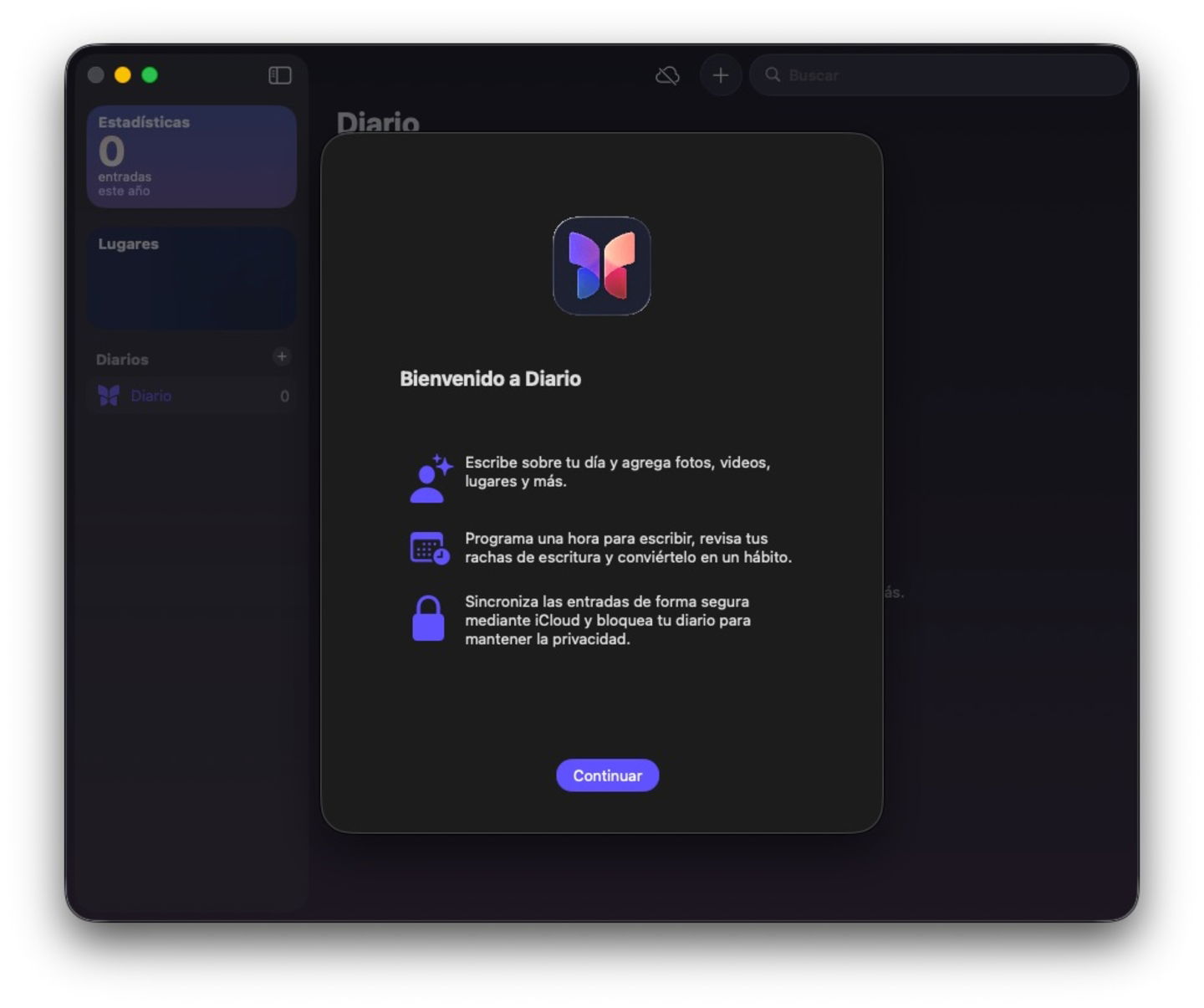 Introducción app Diario