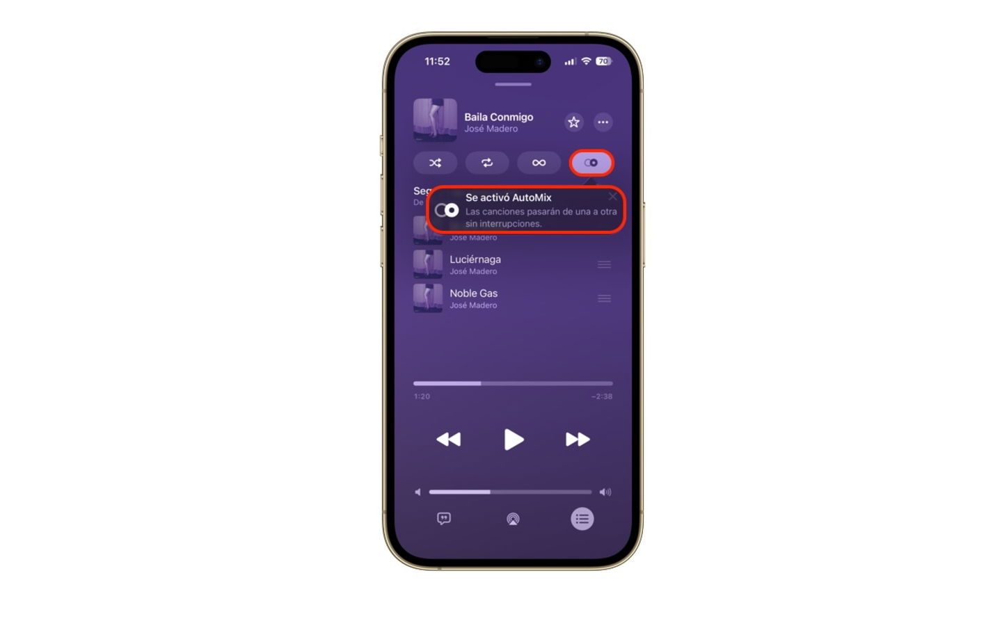 Lista de reproducción Apple Music