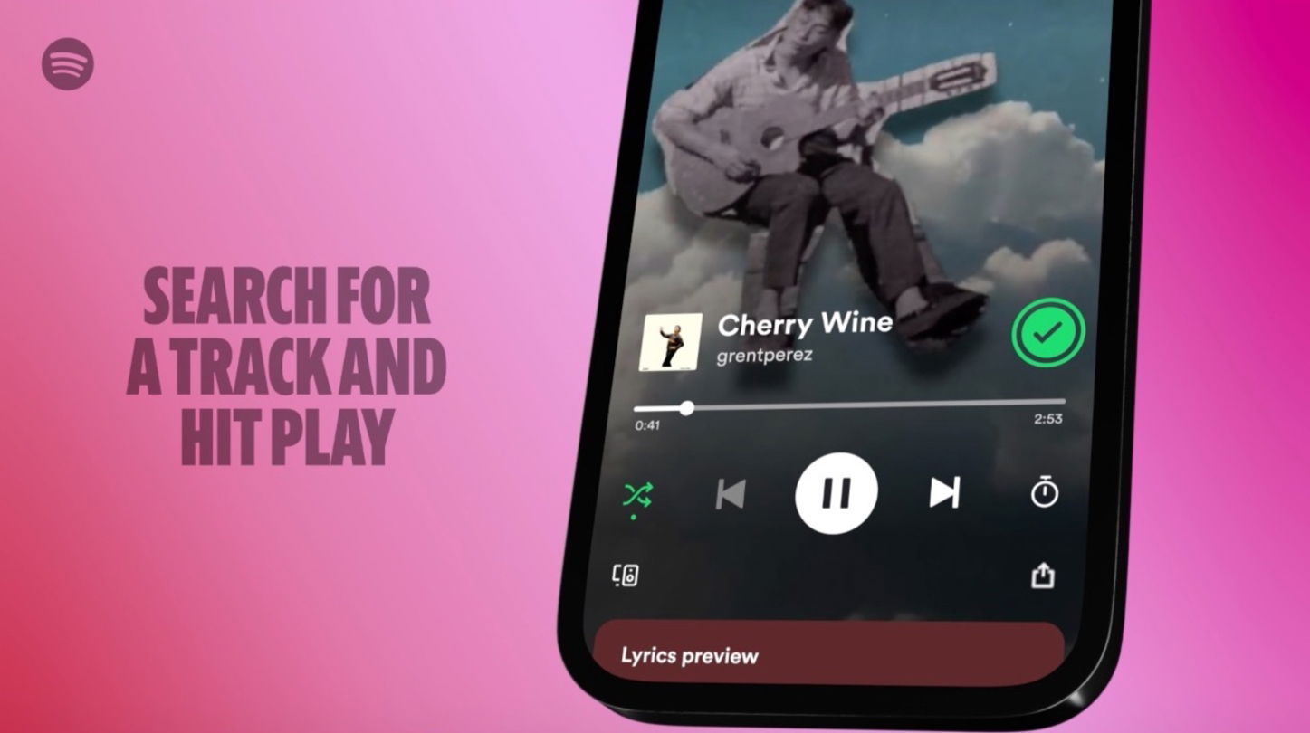 Spotify reproducción de cualquier canción gratis