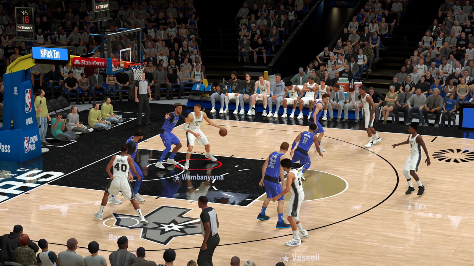 NBA 2K26 en acción