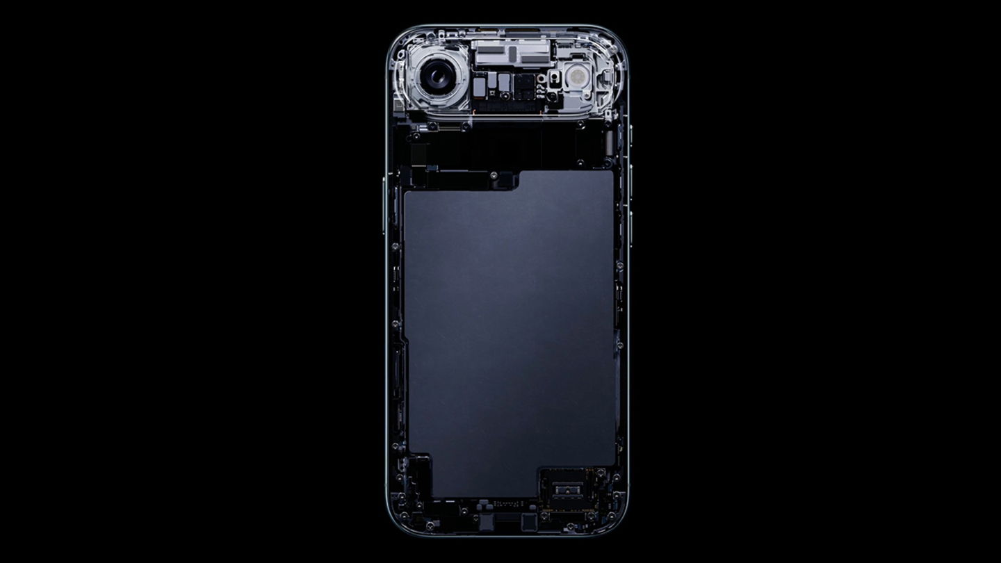 Interior del iPhone Air
