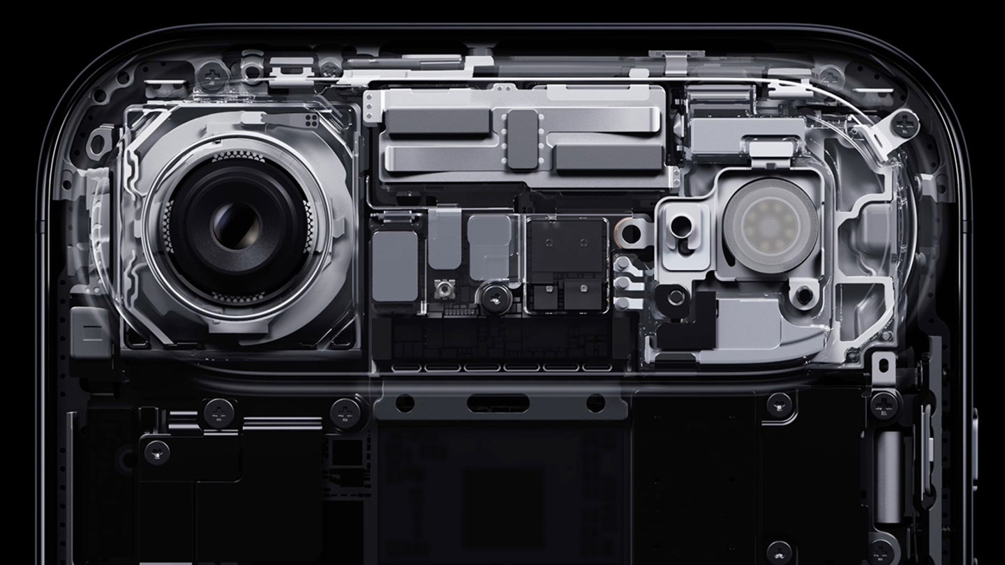 Interior del iPhone Air