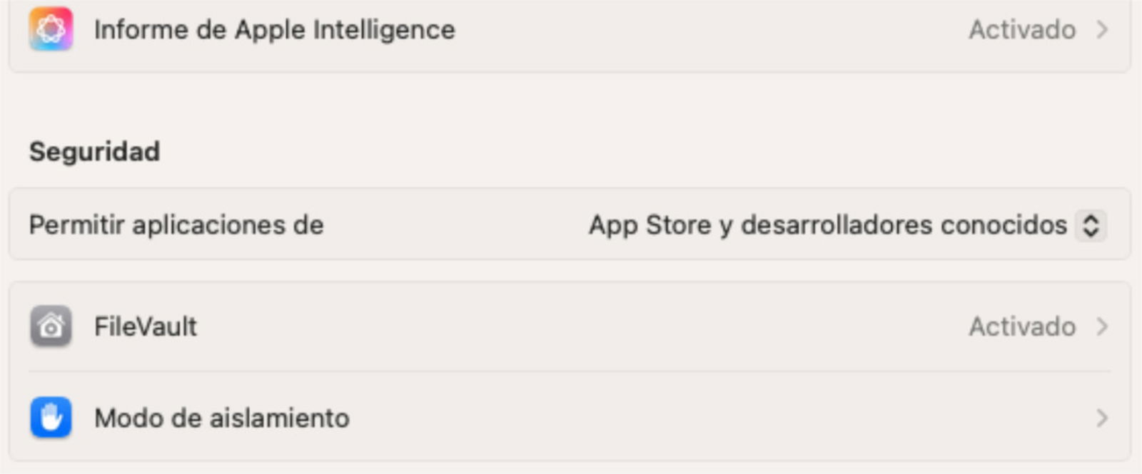 Instalar apps de desarrolladores conocidos