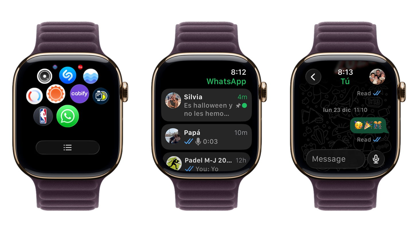 WhatsApp en el Apple Watch