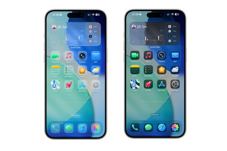 Este usuario ha mejorado los iconos transparentes de iOS 26, Apple debería tomar nota