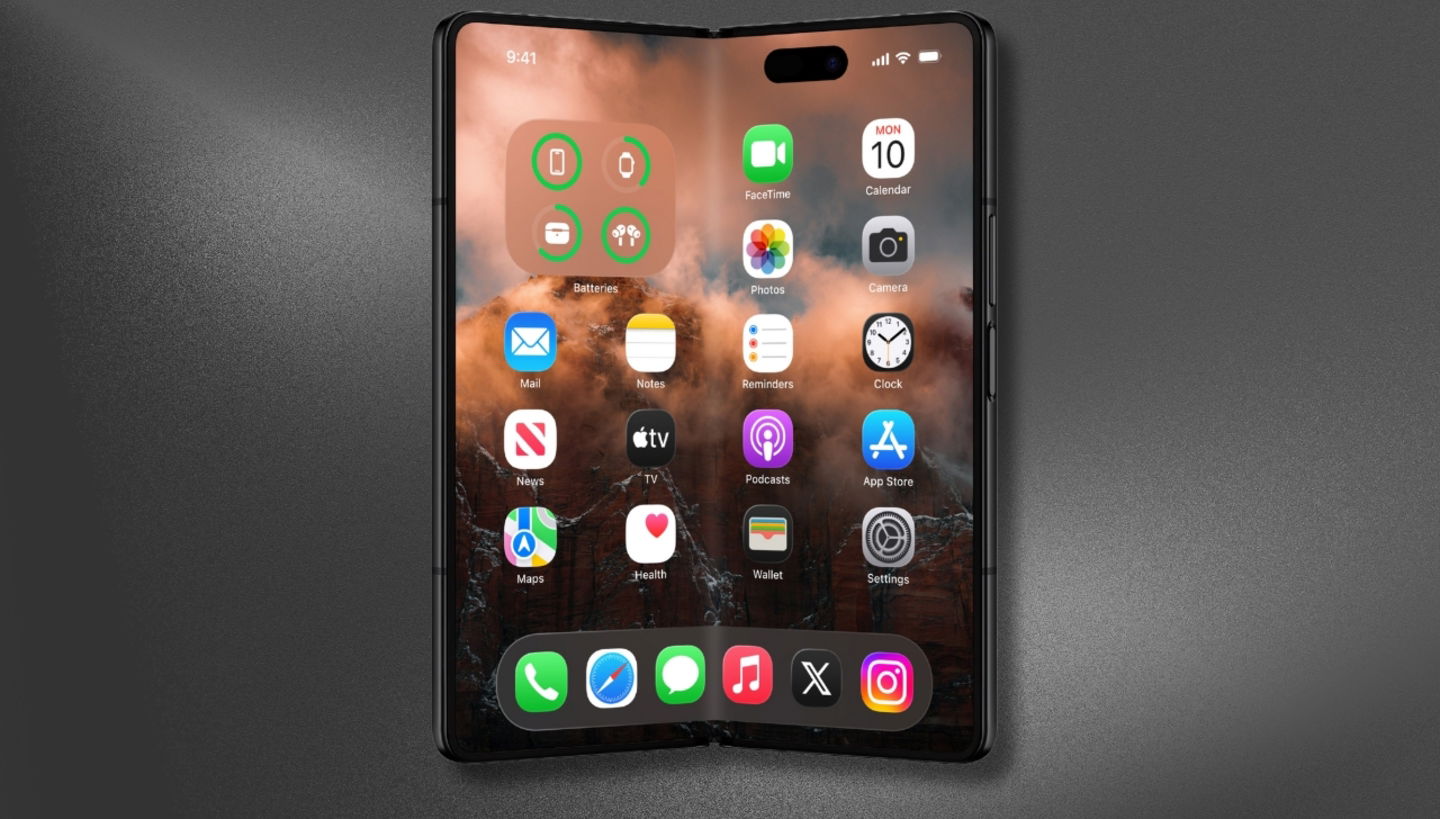 iPhone plegable concepto