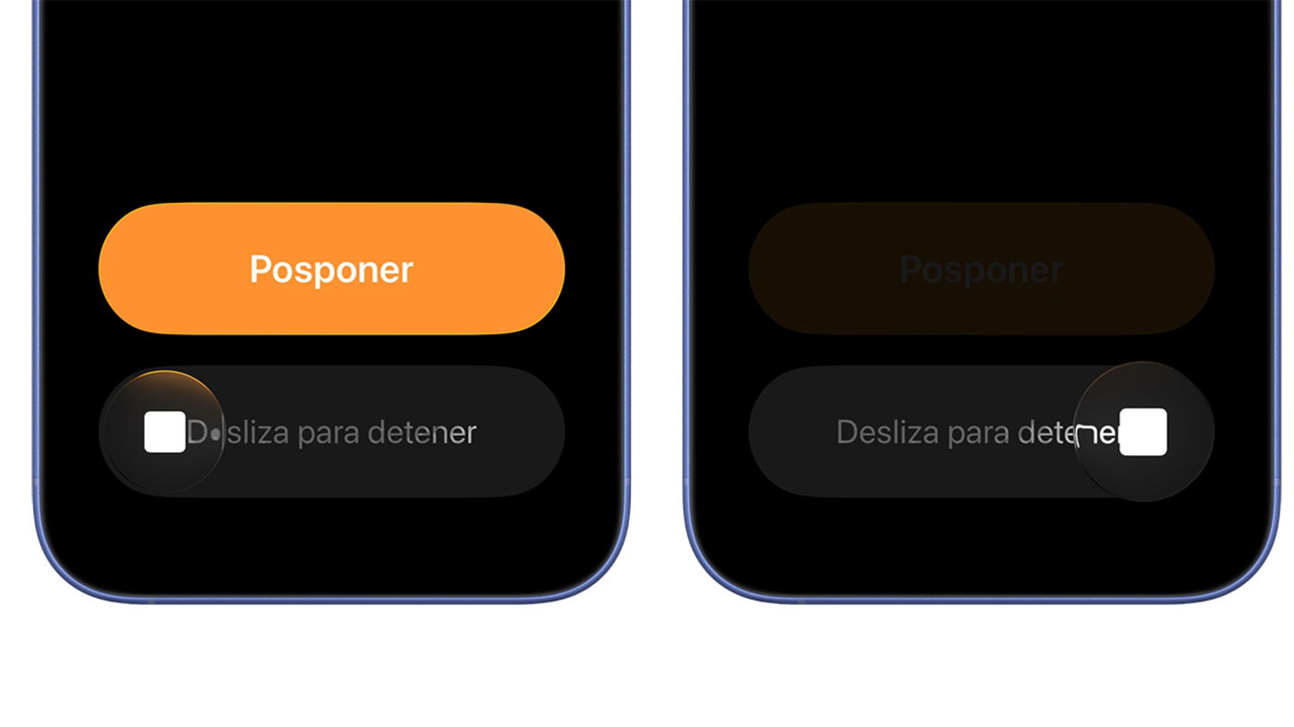 Alarmas en iOS 26.1