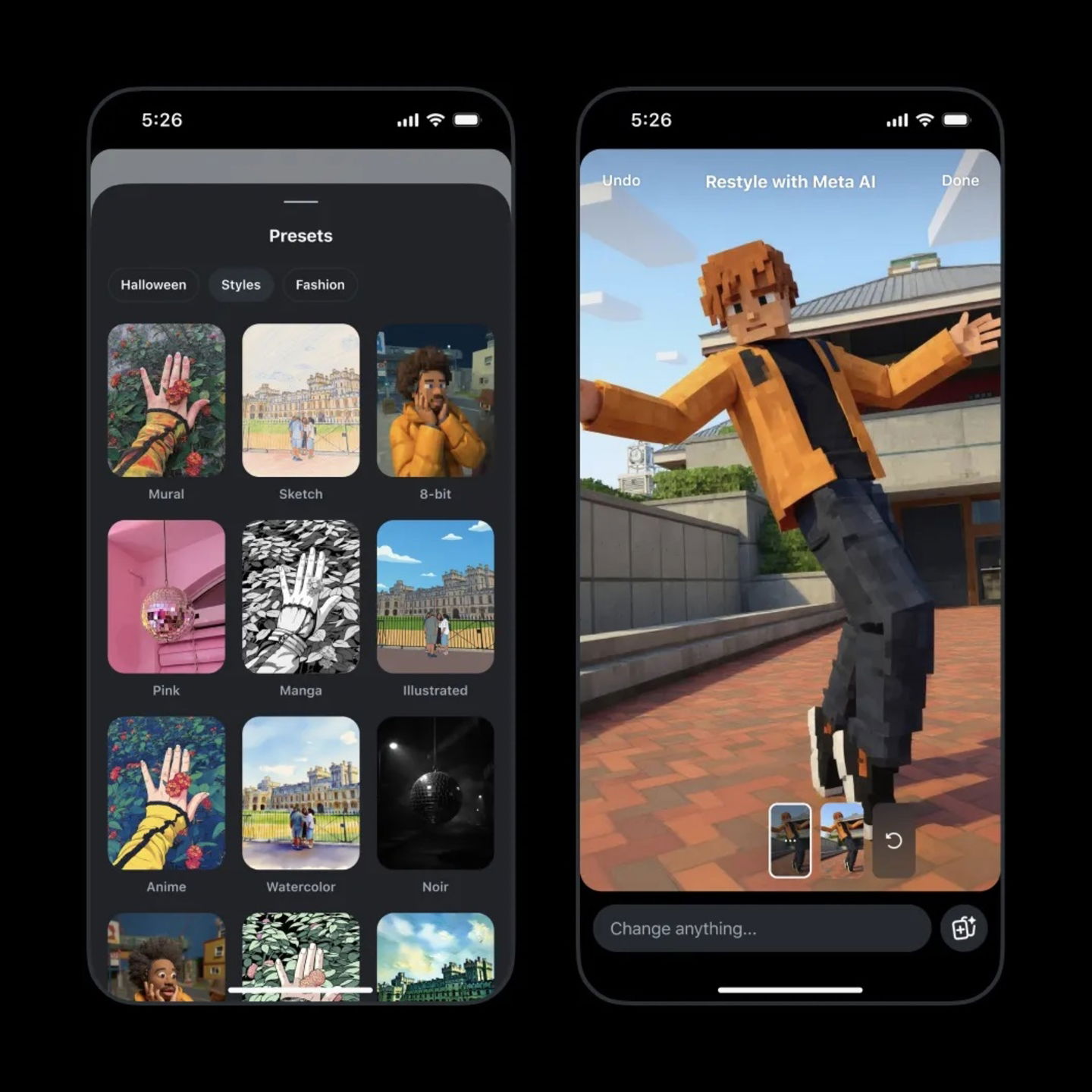Instagram historias con Meta AI
